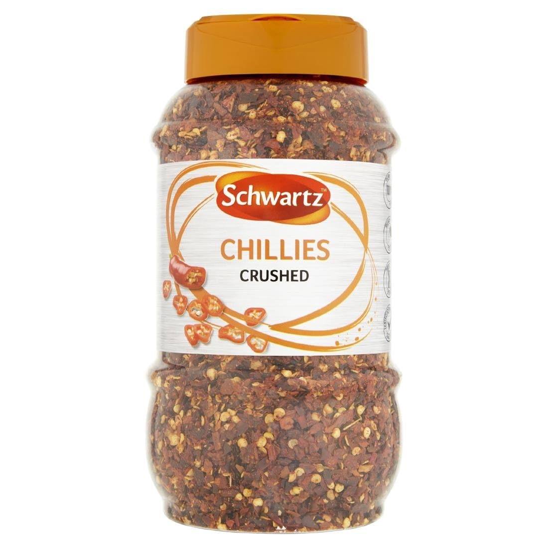 Red and White Chilli Flakes, Crushed Chillies Perfect, 0.26 kg
