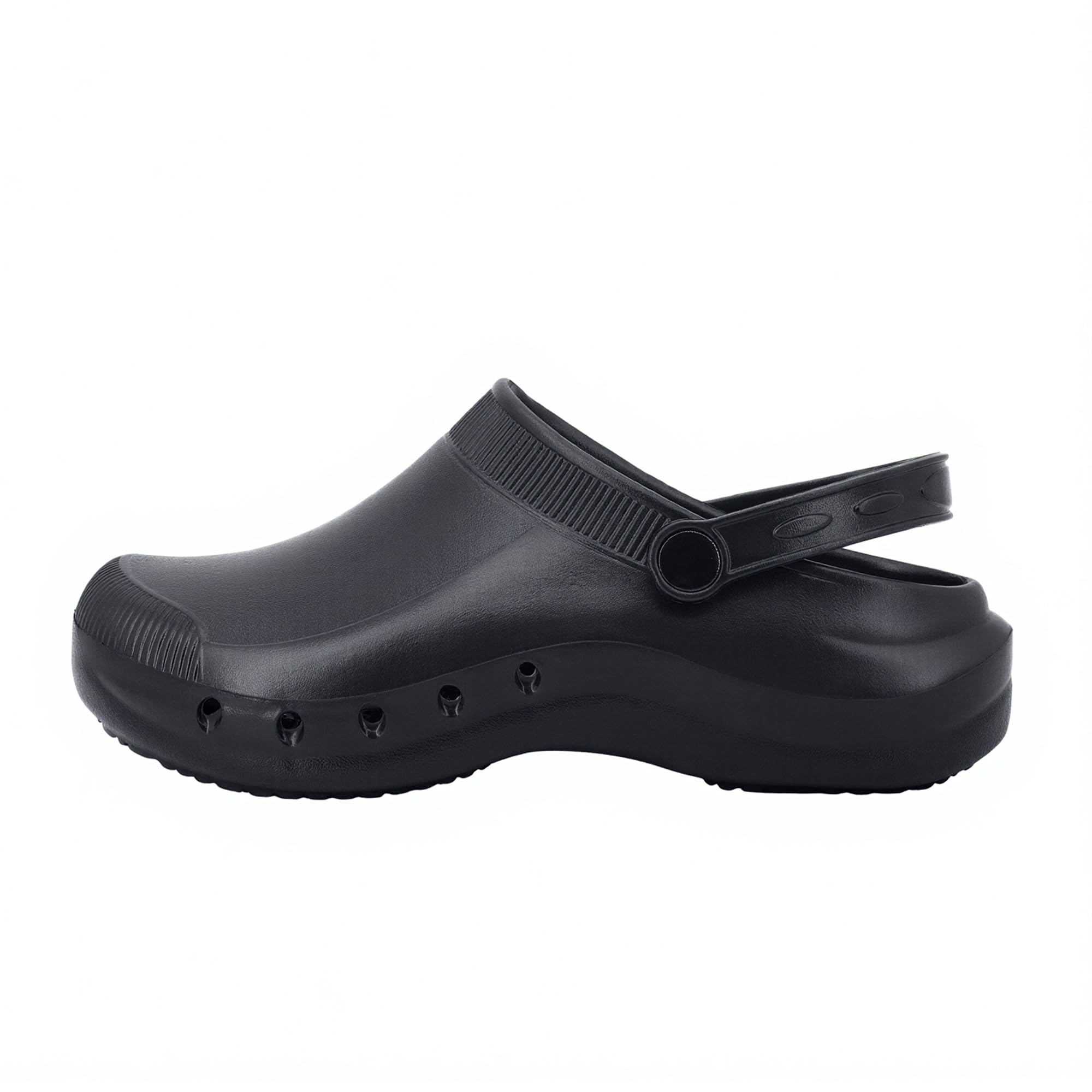 JOMIX Clogs Damen Berufsclogs Eva Arbeitsschuhe rutschfest Leicht für Pflege Krankenhaus Küche Garten Medizinische Pantoletten mit 3.8cm Absatz