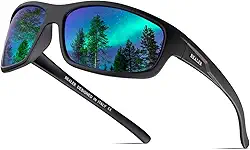 Óculos de sol esportivos polarizados para homens, leve, armação TR90, óculos de sol para dirigir, ciclismo, pesca, proteção UV