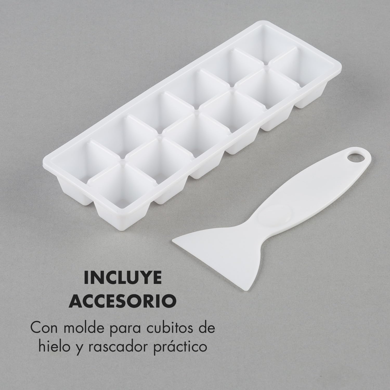 Klarstein Congelador Pequeño Vertical Portatil, Mini Congelador Silencioso Casa y Oficina, Congeladores Capacidad 80 l. con Estante, Eficiencia Energética, Estante, Departamento Hielos y Rascador