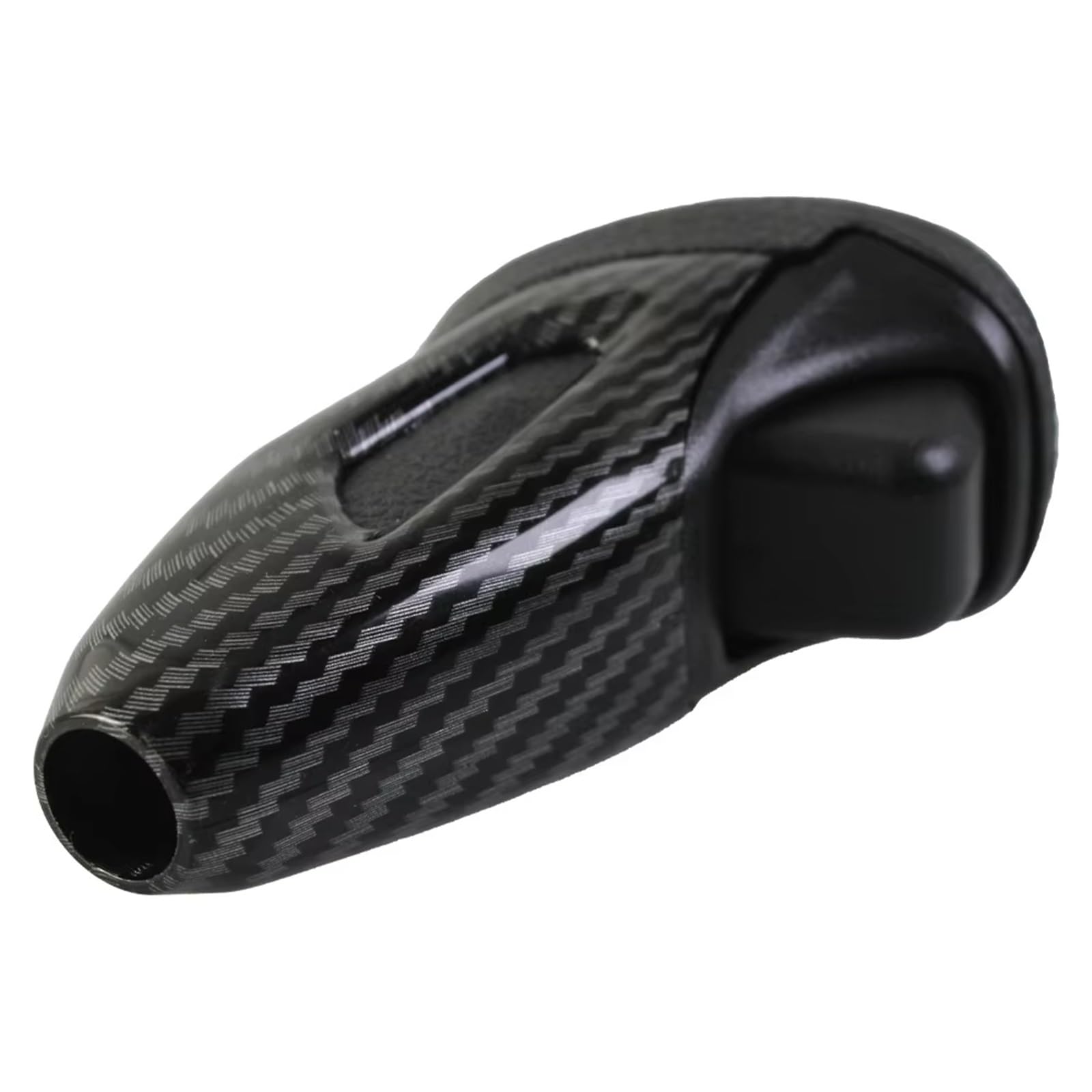 EFDDTBHE Compatible with Civic 2012 2013 2014 2015 Car Gear Shift Knob Lever Shifter Assembly ABS Carbon Fiber 54130-TB0-A81ZA Shifter Handle