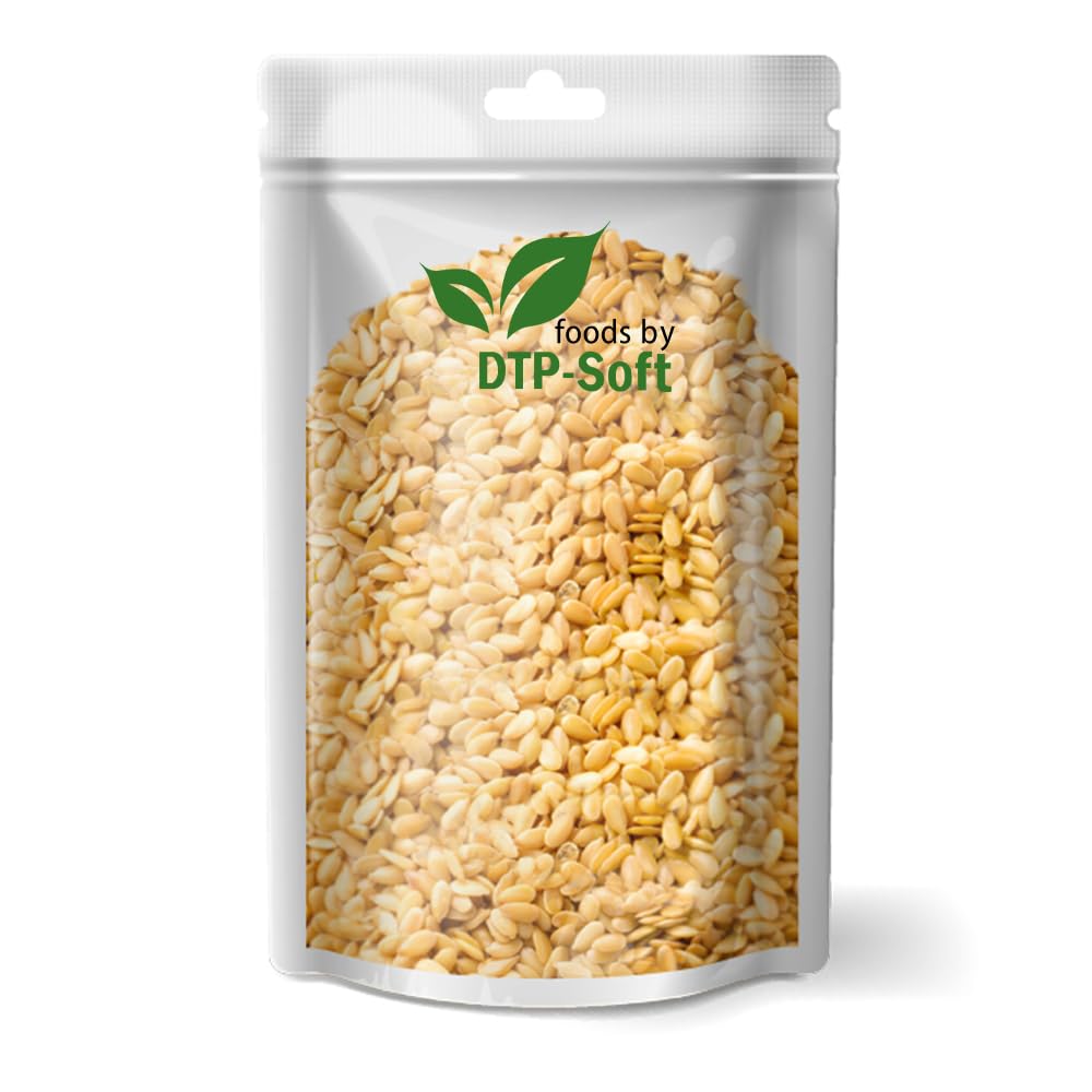Leinsamen Gold Leinsaat Gelb Musli Backen | Leinsamen Gold naturbelassen und rein pflanzlich (25KG)