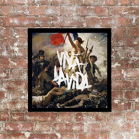 Coldplay, Viva La Vida Album cover, poster, wall art. Print or