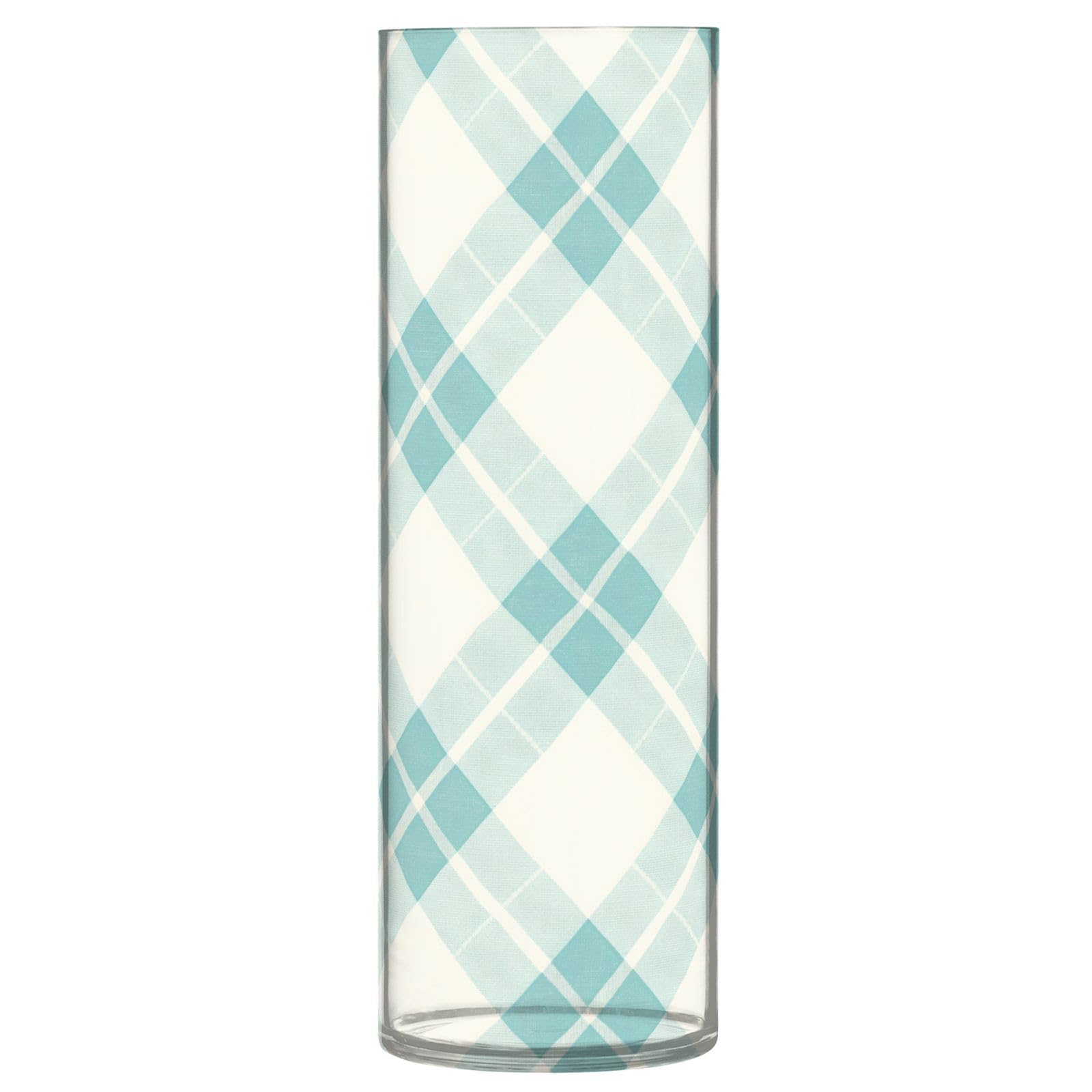 Vase de fleurs en plastique menthe incassable pour centre de table