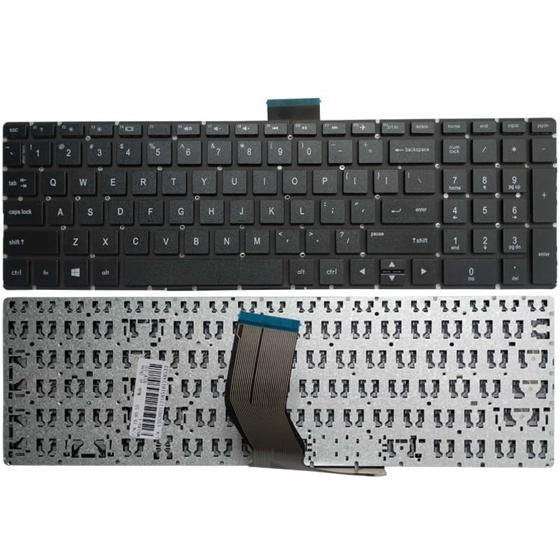 Clavier HP 15-BS 15-BR 15-BW 250 G6 255 G6 US Black