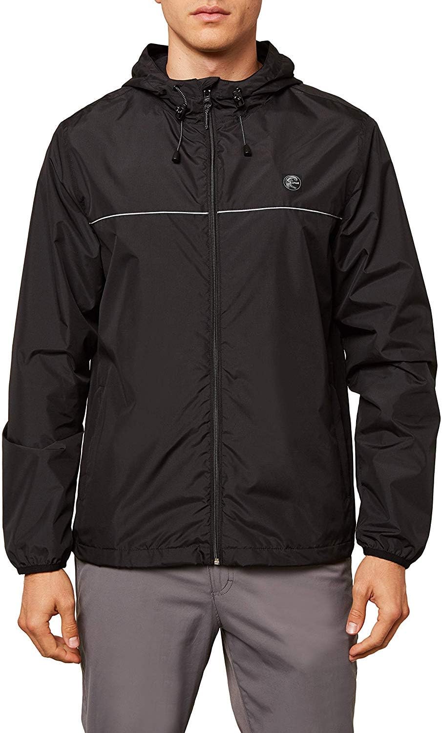 O'NEILL Nomadic Jacket – Men's Lightweight Hooded Jacket – Water-Resistant & Durable