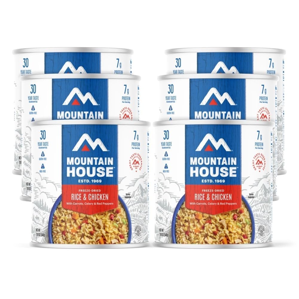 Amazon.com: Mountain House Freeze-Dried Rice and Chicken with