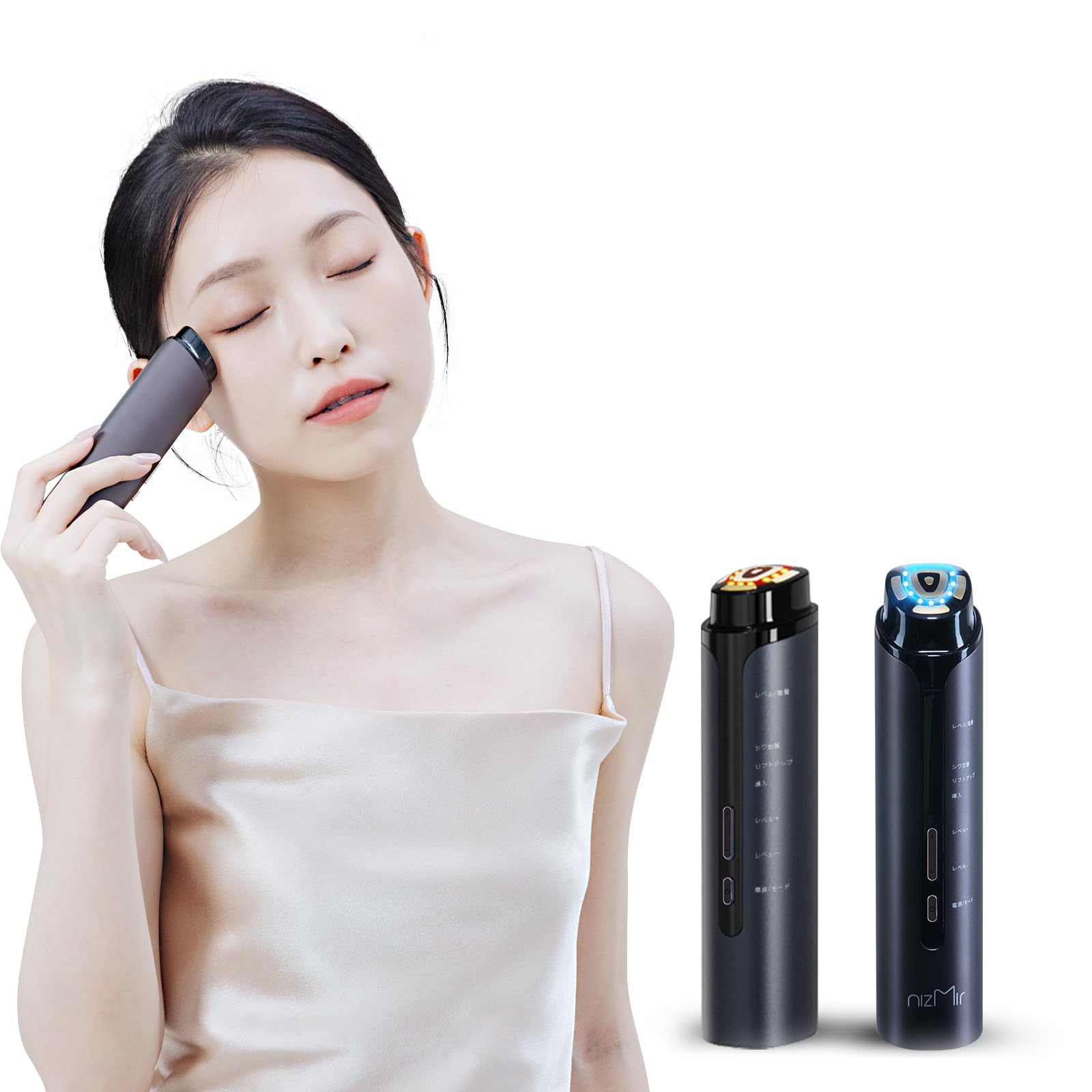 D'ISM EMS美顔器 ブラック 美容ギア部門BEST5】「DISM」のスリムな美顔器が初登場1位！EMSでの