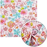 ideal als Modestoff für Kleidung oder auch als Patchwork- und Dekostoff super geeignet !