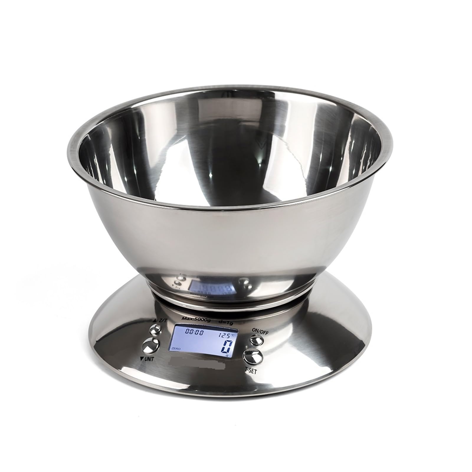 Balanzas Digitales Herramienta De Cocina LCD Balanza Peso Electrónica Acero Inoxidable Alimentos Precisión Con Tazón Medición Precisa Esfuerzo