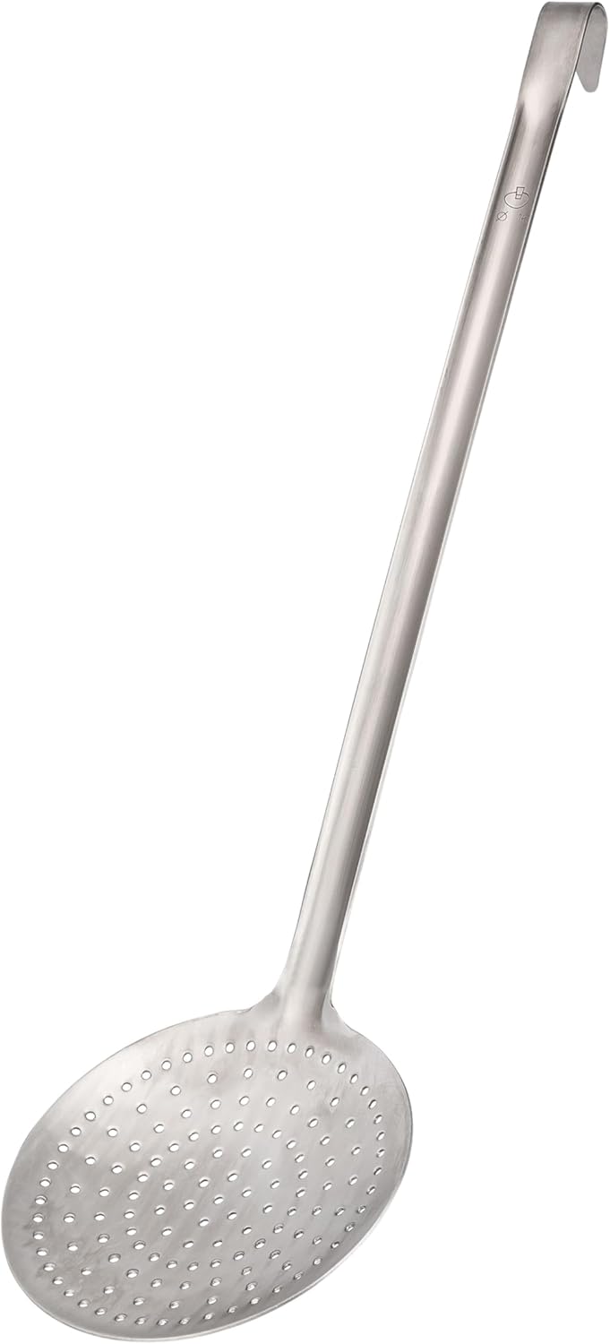 Matfer Bourgeat Stainless Steel Skimmer, 7 1/16"