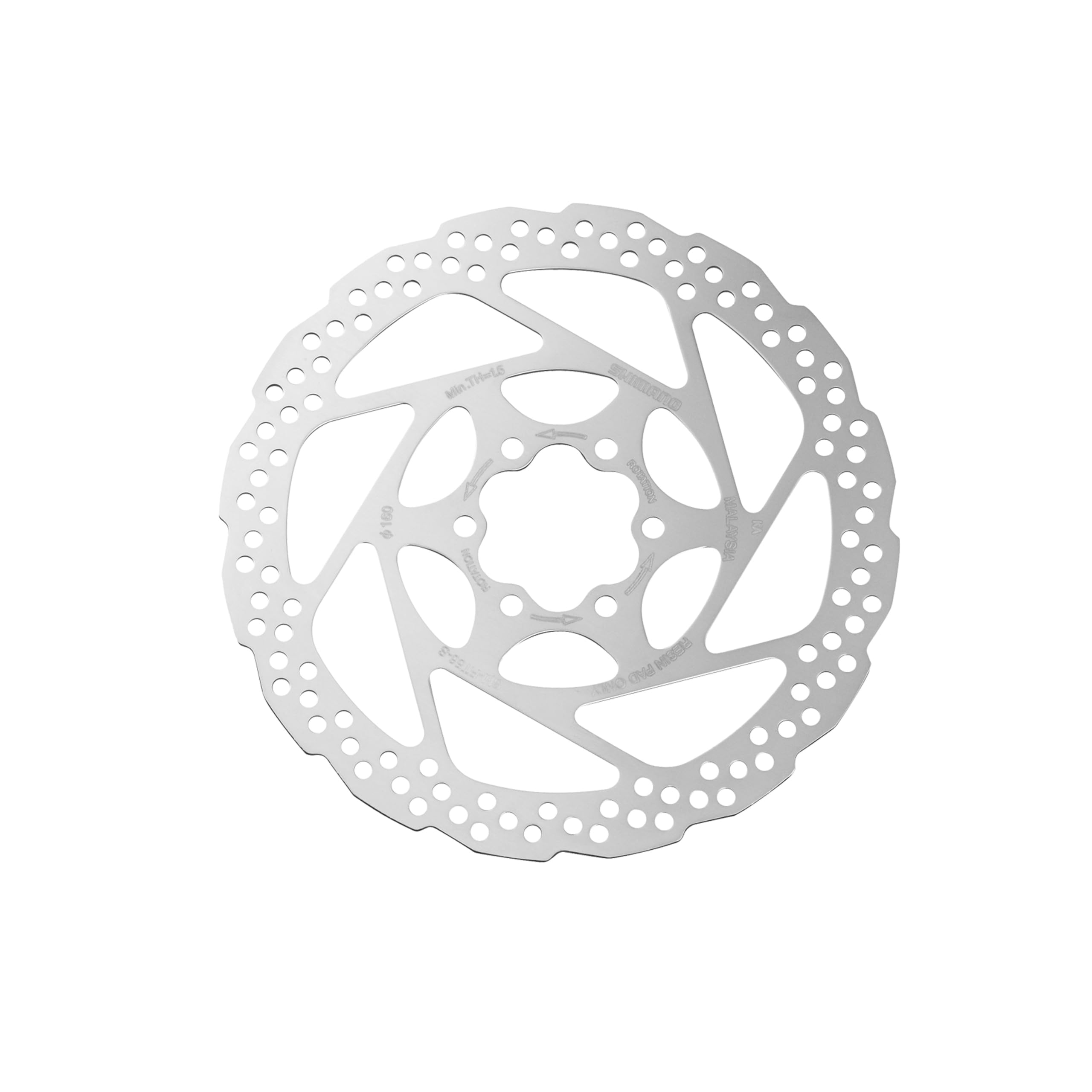 Rotor 160mm 6-Bolt