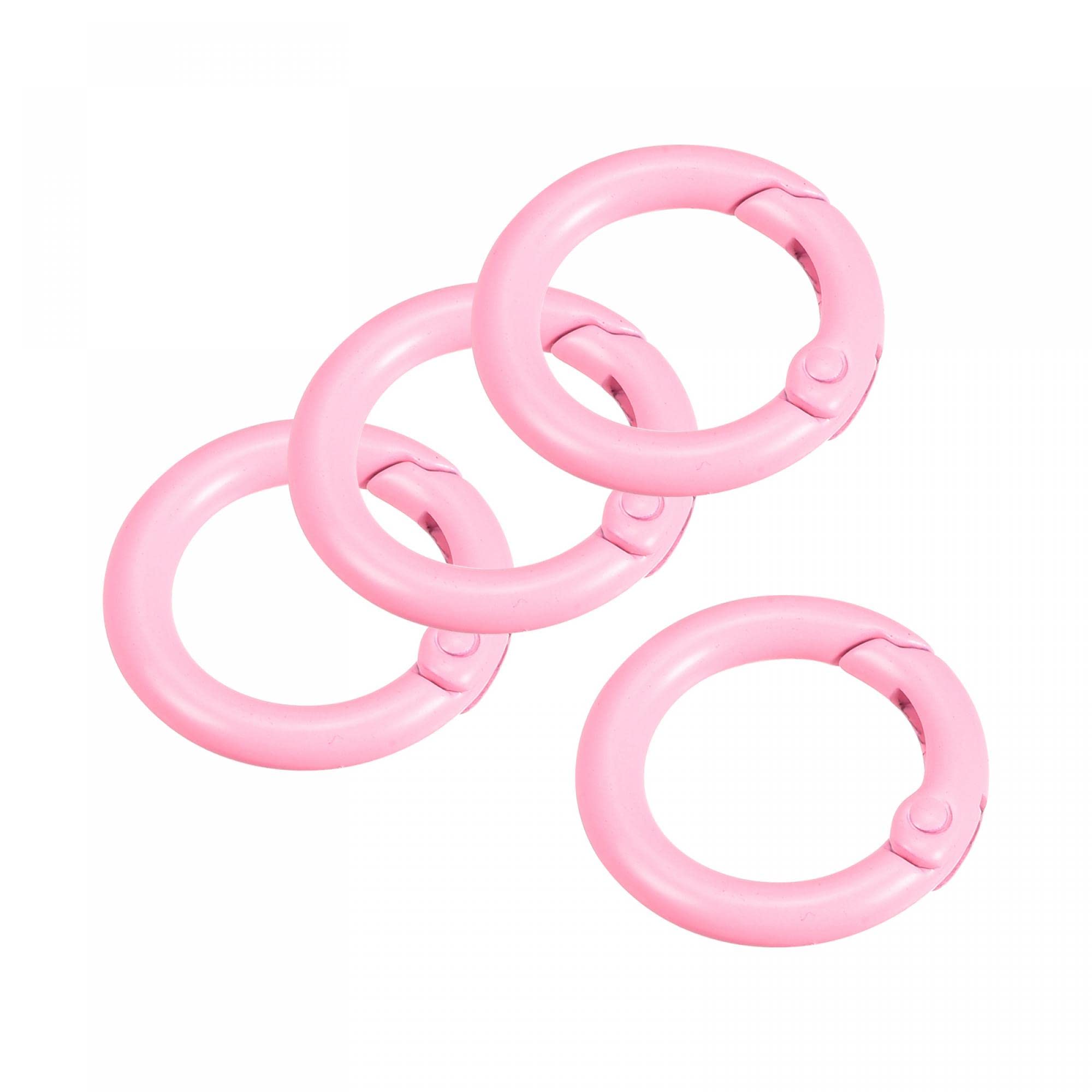 uxcell Round Spring O Rings, Trigger Buckle Snap for Bag, Purse