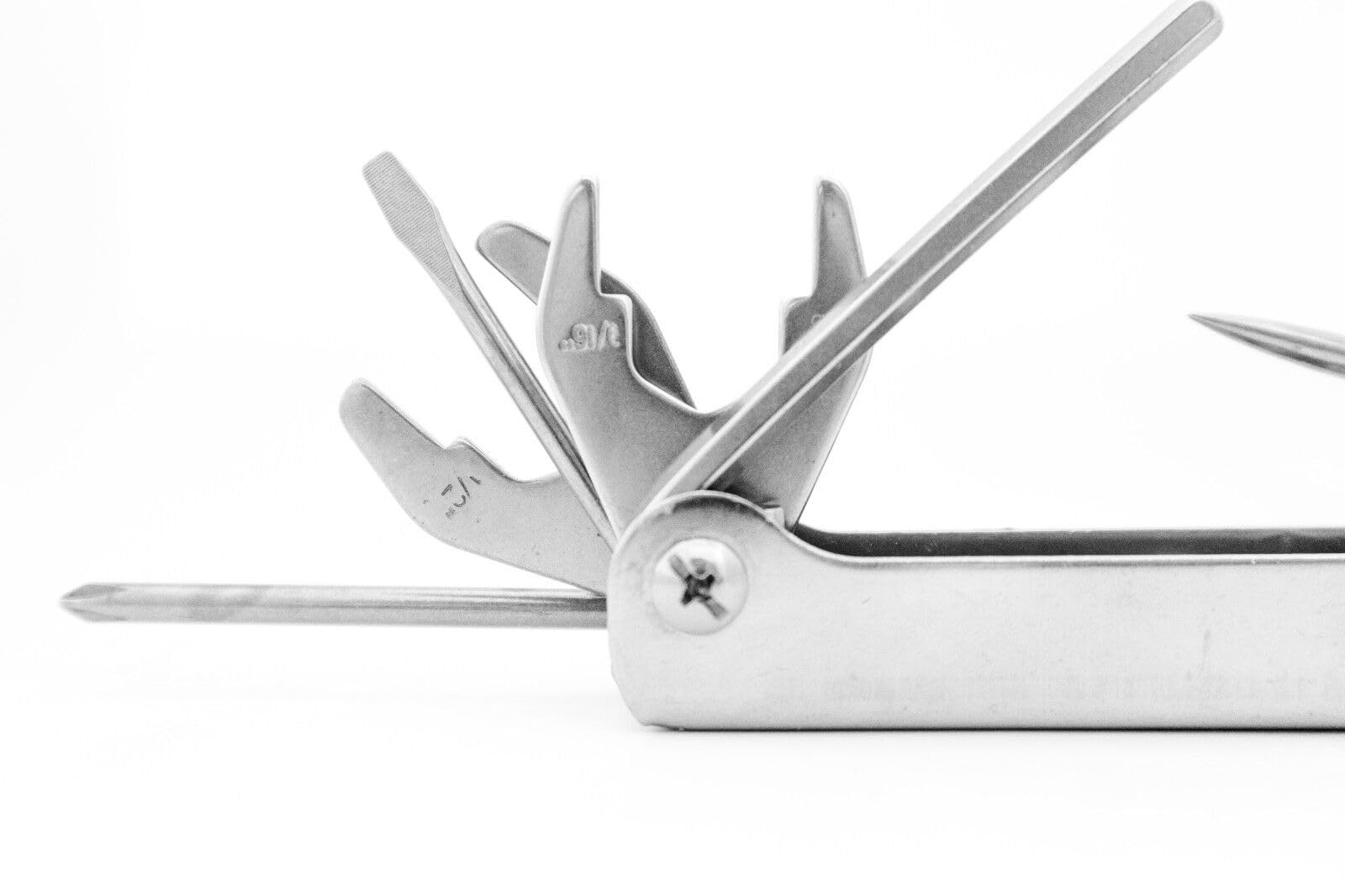 ABYSSTAR 12 en 1 Allen Llaves Conjunto, Multifunción Buceo 1 para Hombres, Acero