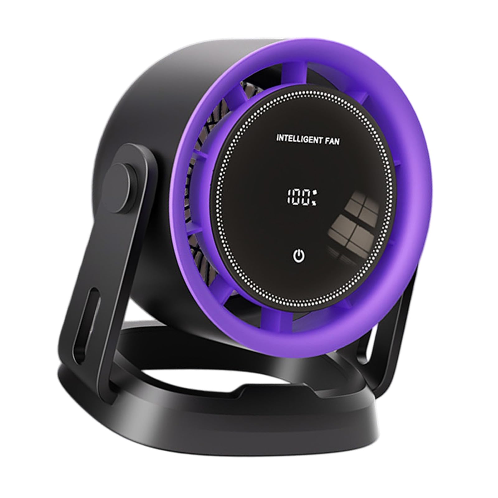 NMFLAB USB Rechargeable Wall Mountable Air Circulators Quiet Cooling Fan 100 Speed Adjustable Desktop Fan for Bedroom Kitchen Air Coolers