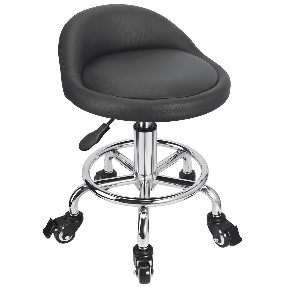Photo 1 of JOSTZHXIN Rolling Stool - Adjustable Height Shop Chair