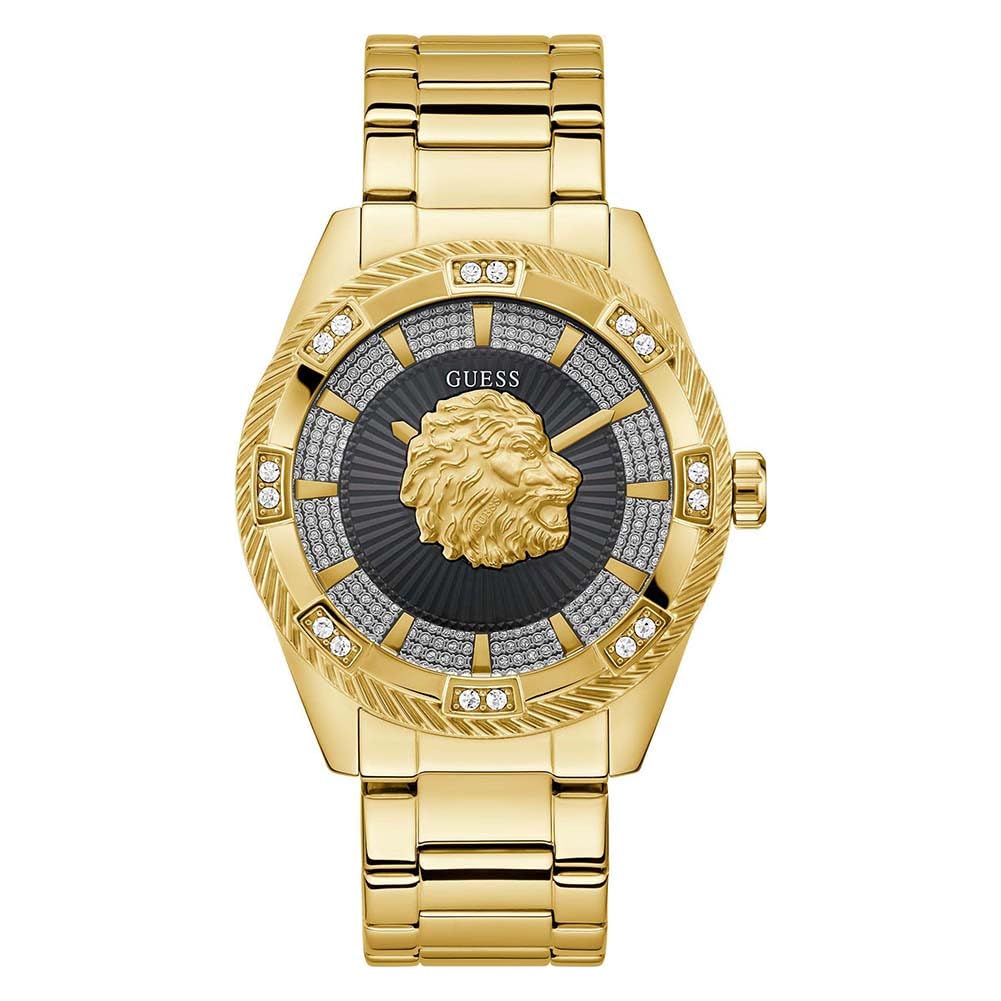 Guess Men's Yellow Watches, One Size, Watch Beast Gw0783g1