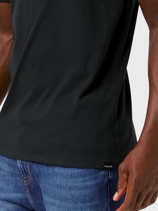 Hurley Herren T-Shirt Everyday Washed – Dark Tropics Design, 100% Baumwolle Hurley Herren T-Shirt Everyday Washed – Dark Tropics Design, 100% Baumwolle