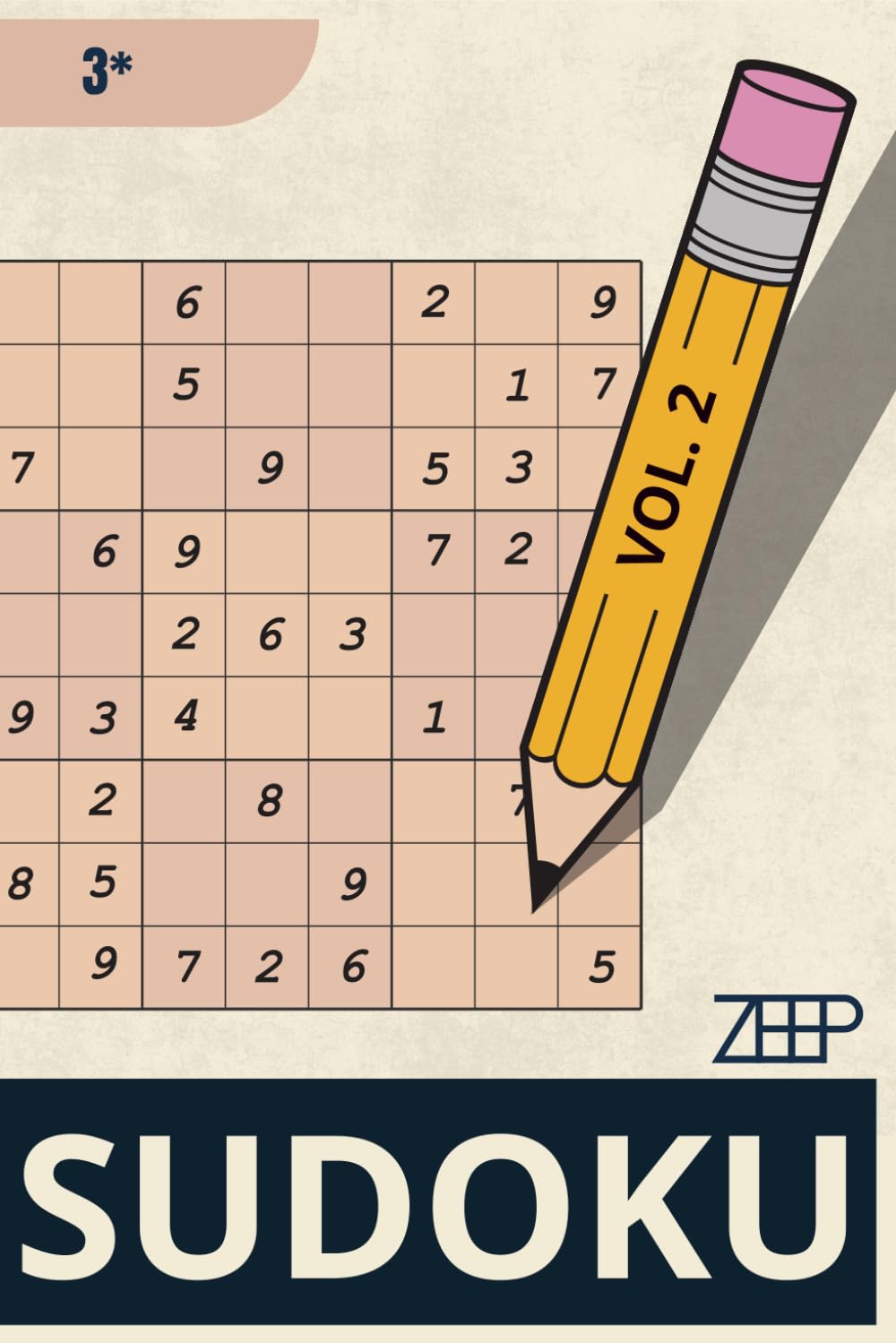 Sudoku Puzzelboek 3 Sterren Vol.2 | 300 Nieuwe Sudoku’s op Exact 3-Sterrenniveau: Ideaal voor dagelijkse puzzelroutines dankzij gelijkmatige moeilijkheid en rustige lay-out