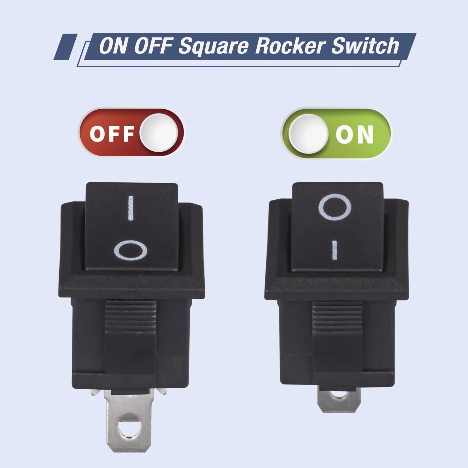 Interruttore A Bilanciere ON/OFF/ON VEXUNGA - 10 Pezzi 3 Posizioni Per Auto Ed Elettrodomestici - Foto 13