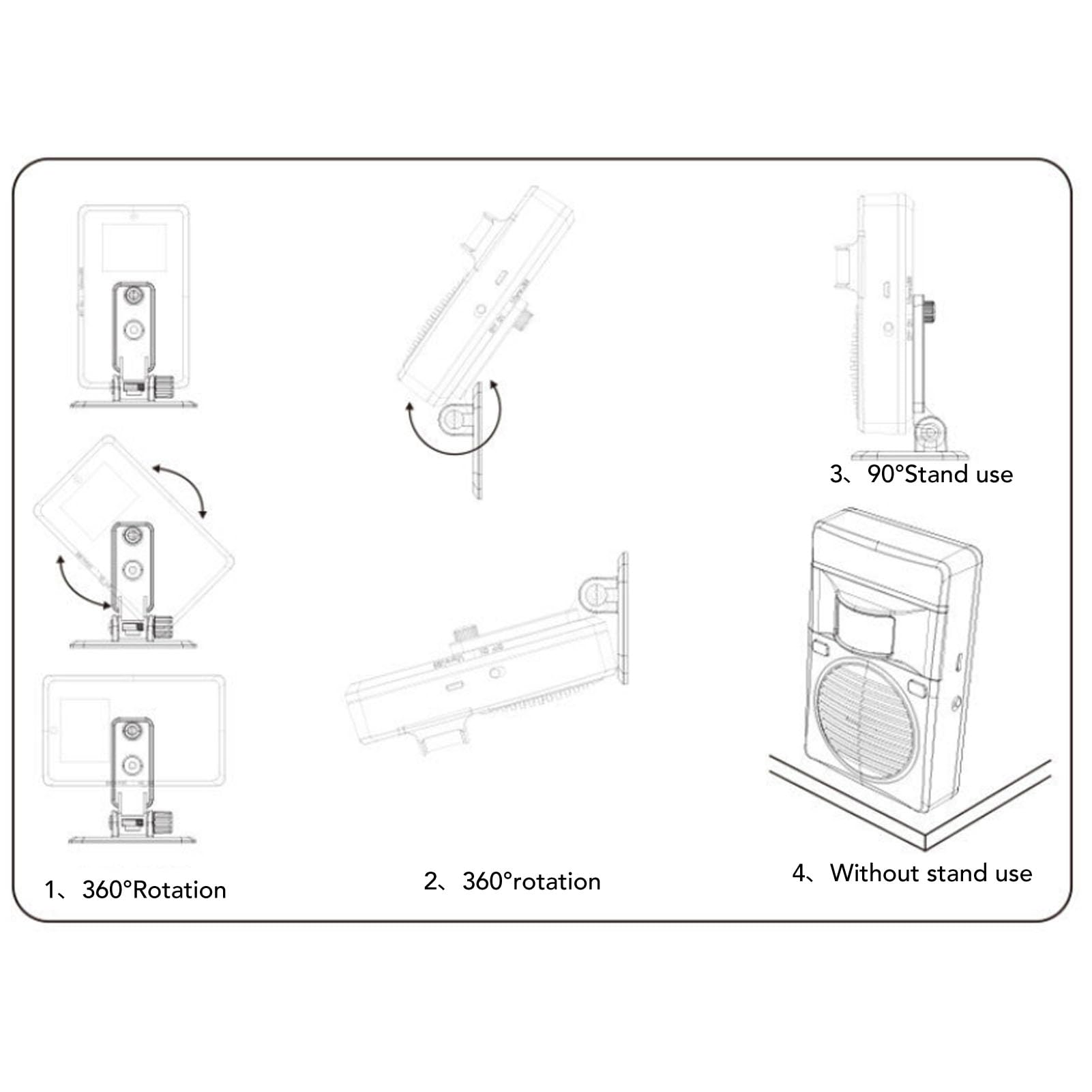 Accurate Detection Technology Portable Store Sensor Doorbell, Infrared Entry Welcome Doorbell with Voice Prompter for Shop Office Business, with MP3 Sound Format