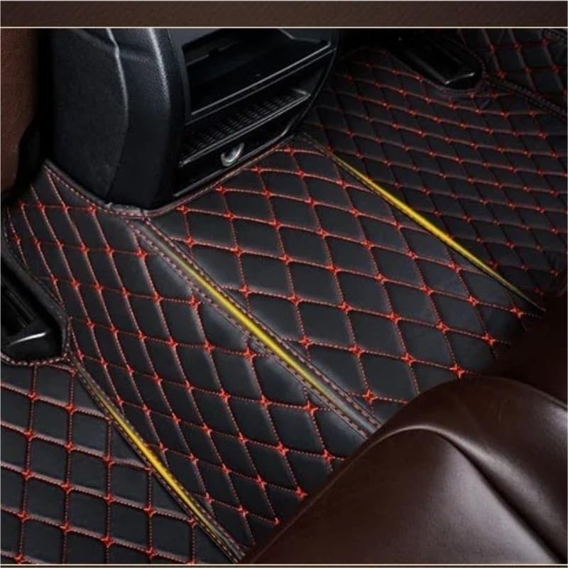 Tapis sol voiture Explorer 2006-2018 noir jaune idéal pour trajets en famille