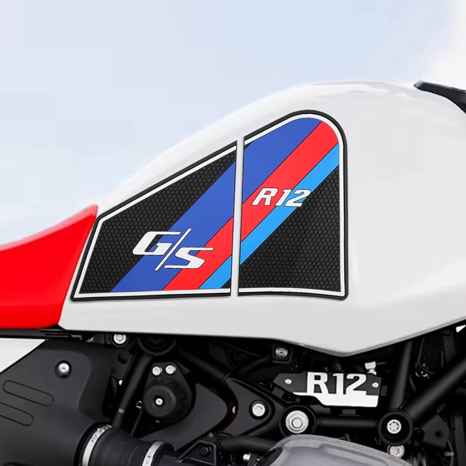 For R12 G/S R12G R12S 2025-2026 New Motorcycle Fuel Tank Pads Sticker Side Gas Knee Grip Protector Traction Decals Accessories