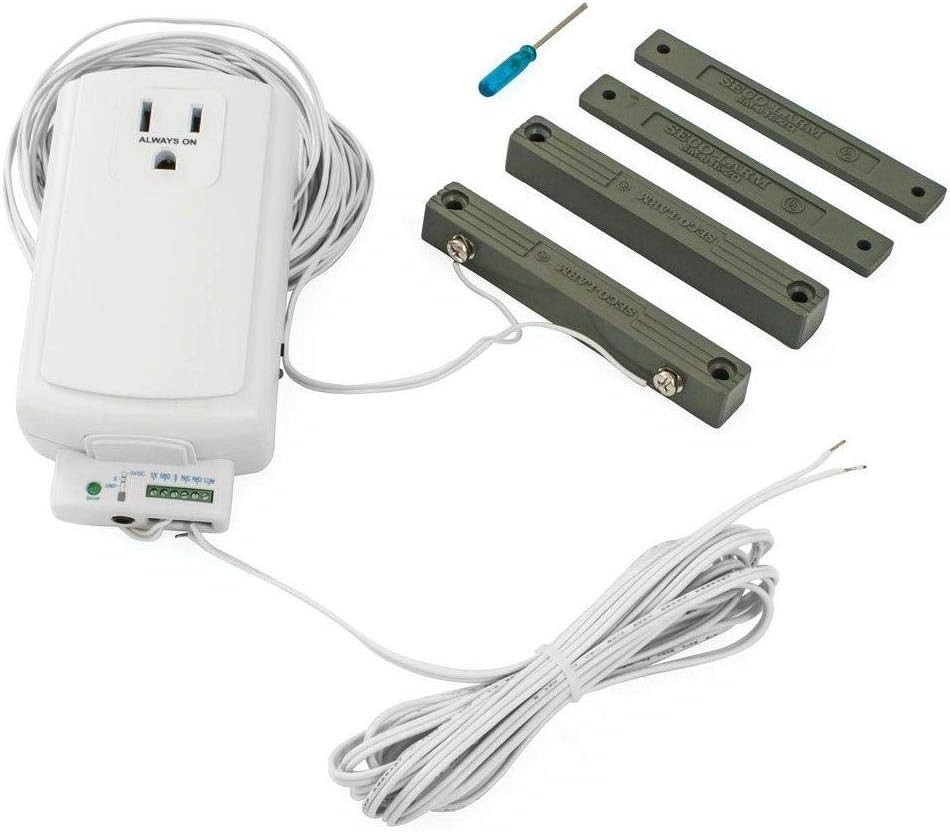 Insteon Garage Door Control & Status Kit, for Standard 2-Wire Button Controlled Garage Motors, 74551 - Insteon Hub Required for Smarthphone Control and Alerts