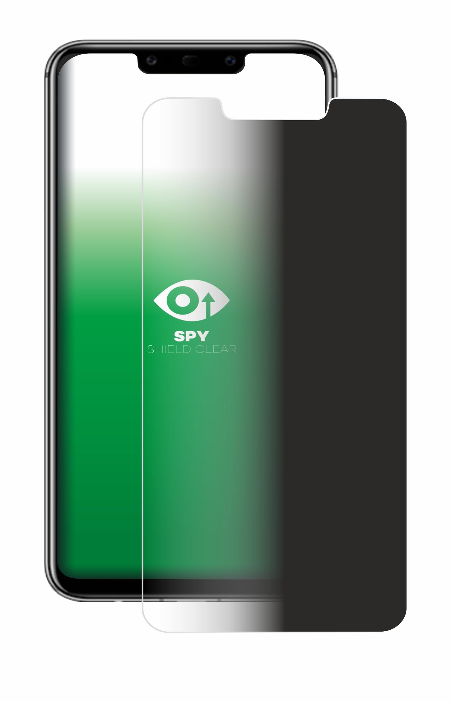upscreen Spy Shield Privacy Protector (1 Piece, Mate 20 X 5G