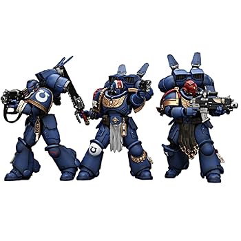 ゲームキャラクター JoyToy Warhammer 40k Lieutenant Titus CE JOYTOY Warhammer 40,000 1/18 Action Figure Ultramarines