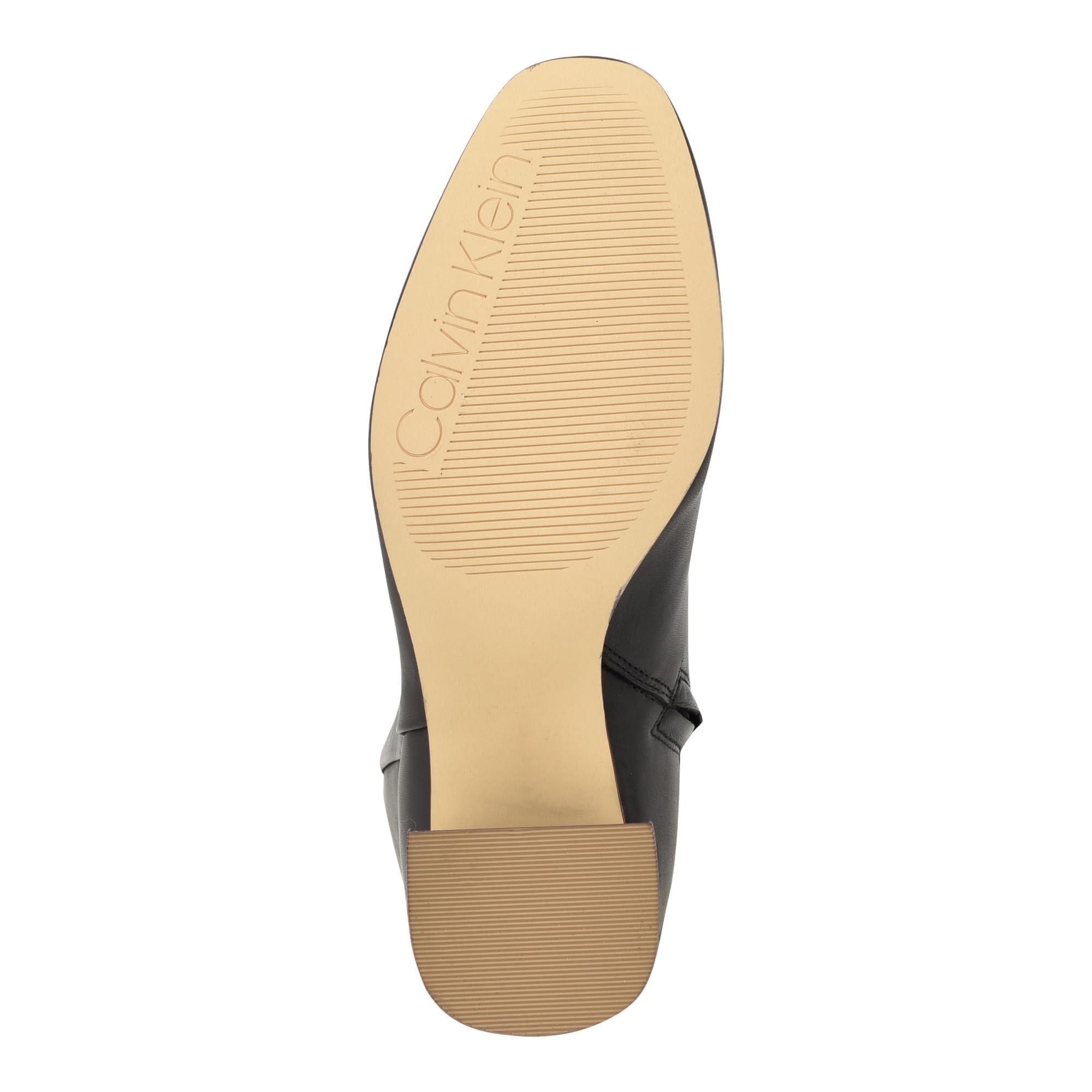 Calvin Klein Damskie podkolanówki Arista, czarne 002, 38 EU, Czarny 002, 39 EU