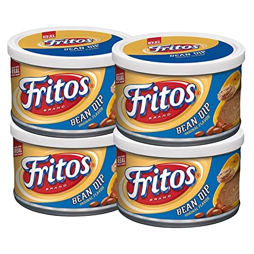 Fritos Original Bean Dip, latas de 8 onzas (paquete de 4)