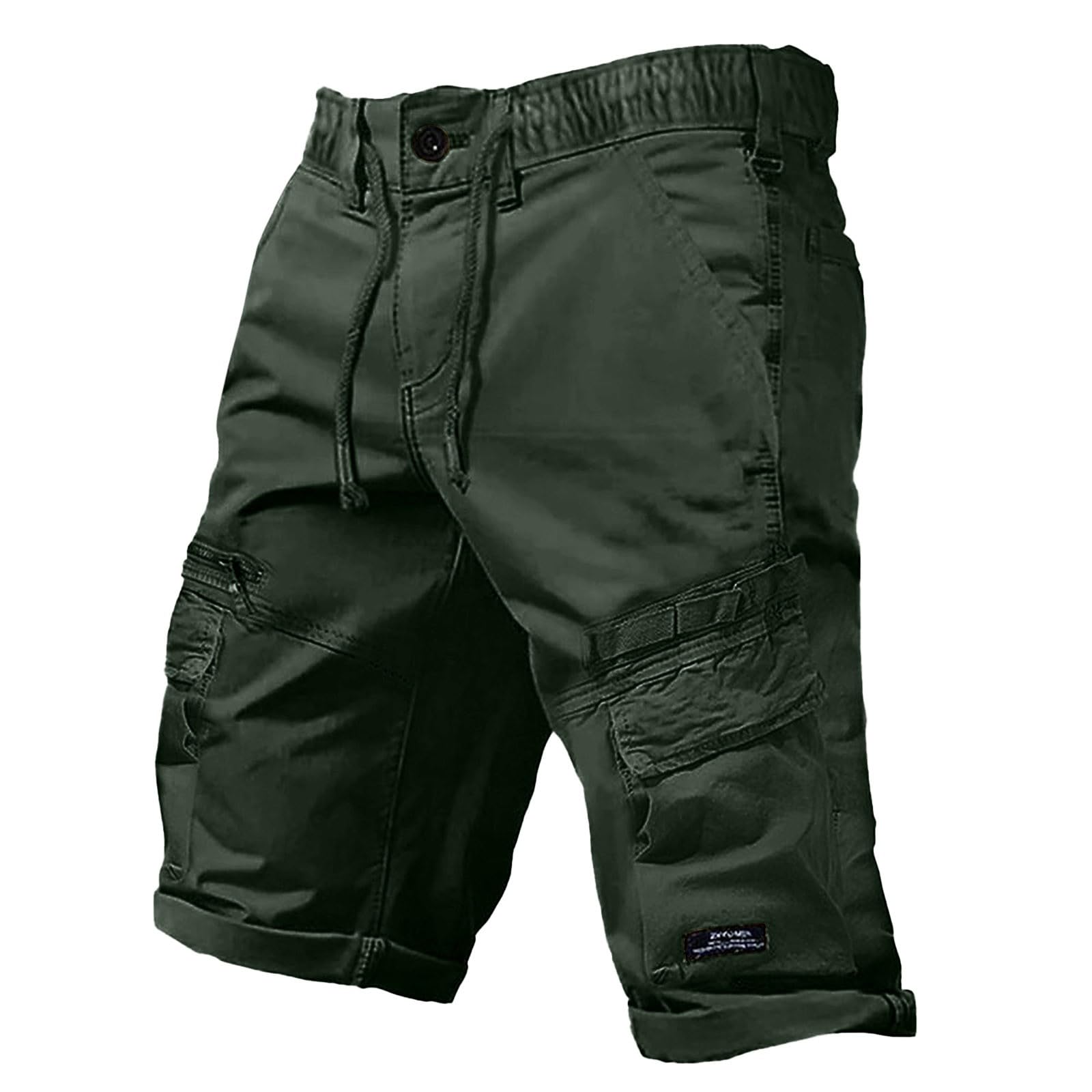 Genérico Pantalones De Trabajo Hombre Vaqueros, Pantalones Cortos Cargo Hombre Jogger, DiseñO Elegante Uso Diario con Detalles Cremallera Corte Ajustado Ideales PantalóN Trabajo PantalóN CháNdal
