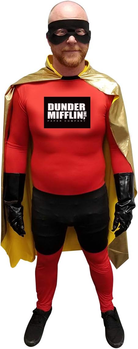 Kevin Malone Dunder Mifflin Superhero Adult Costume