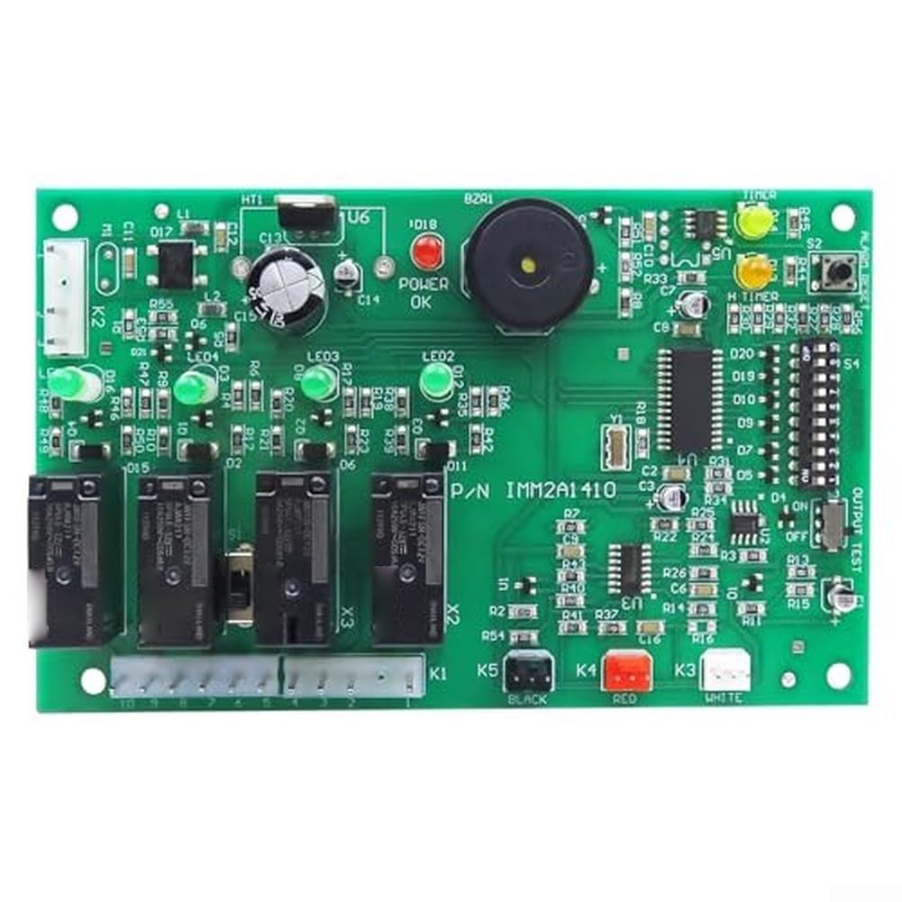 Ersatzsteuerplatine für Hoshizaki Eiswürfelbereiter 2A1410-01 und 2A1410-02, Robustes Bedienfeld aus Kunststoff und Metall für gewerbliche Kühlgeräte, Einfache Installation
