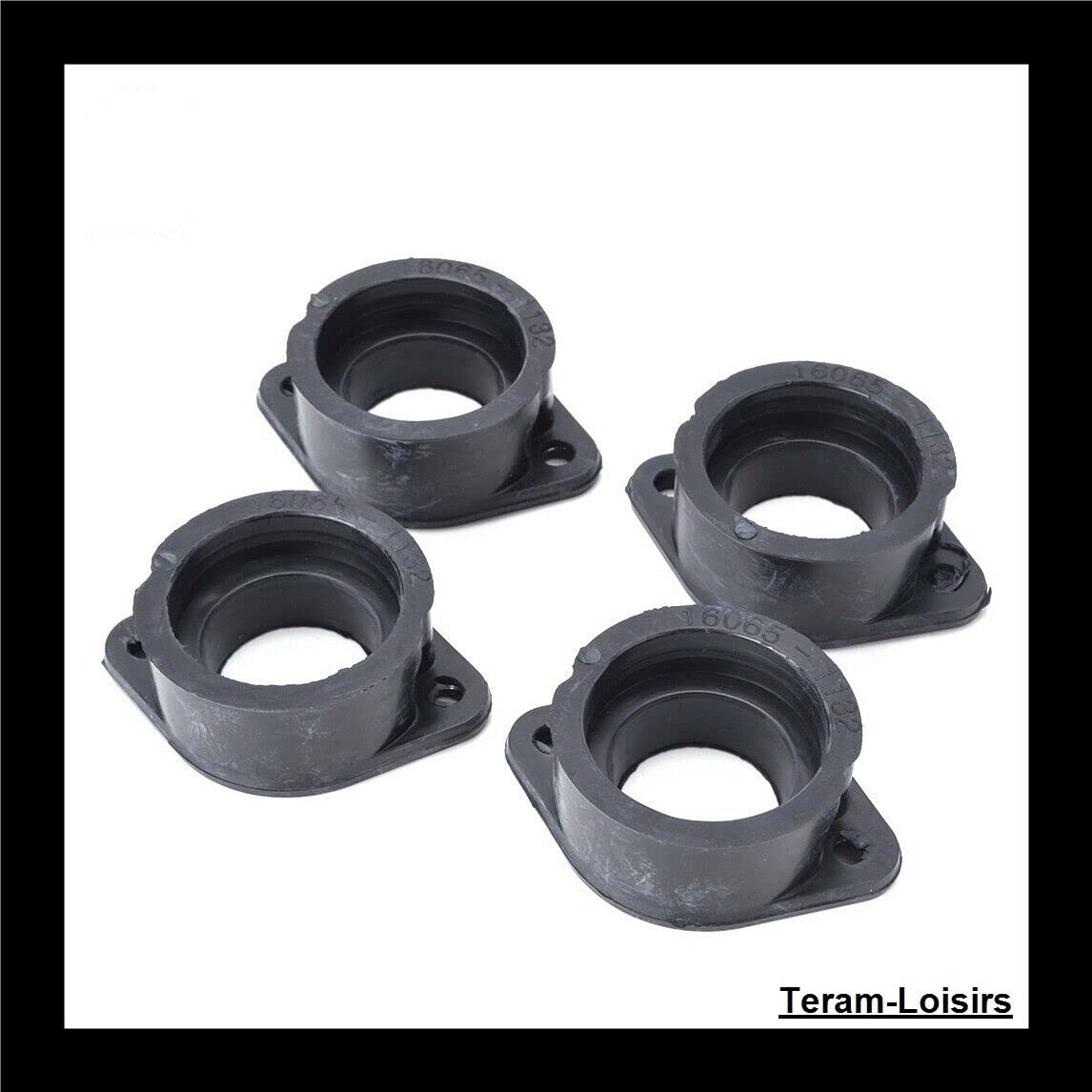 TERAM LOISIRS Pipes Admission Compatible pour Kawasaki KZ 650 H2 CSR de 1982 Neuf France