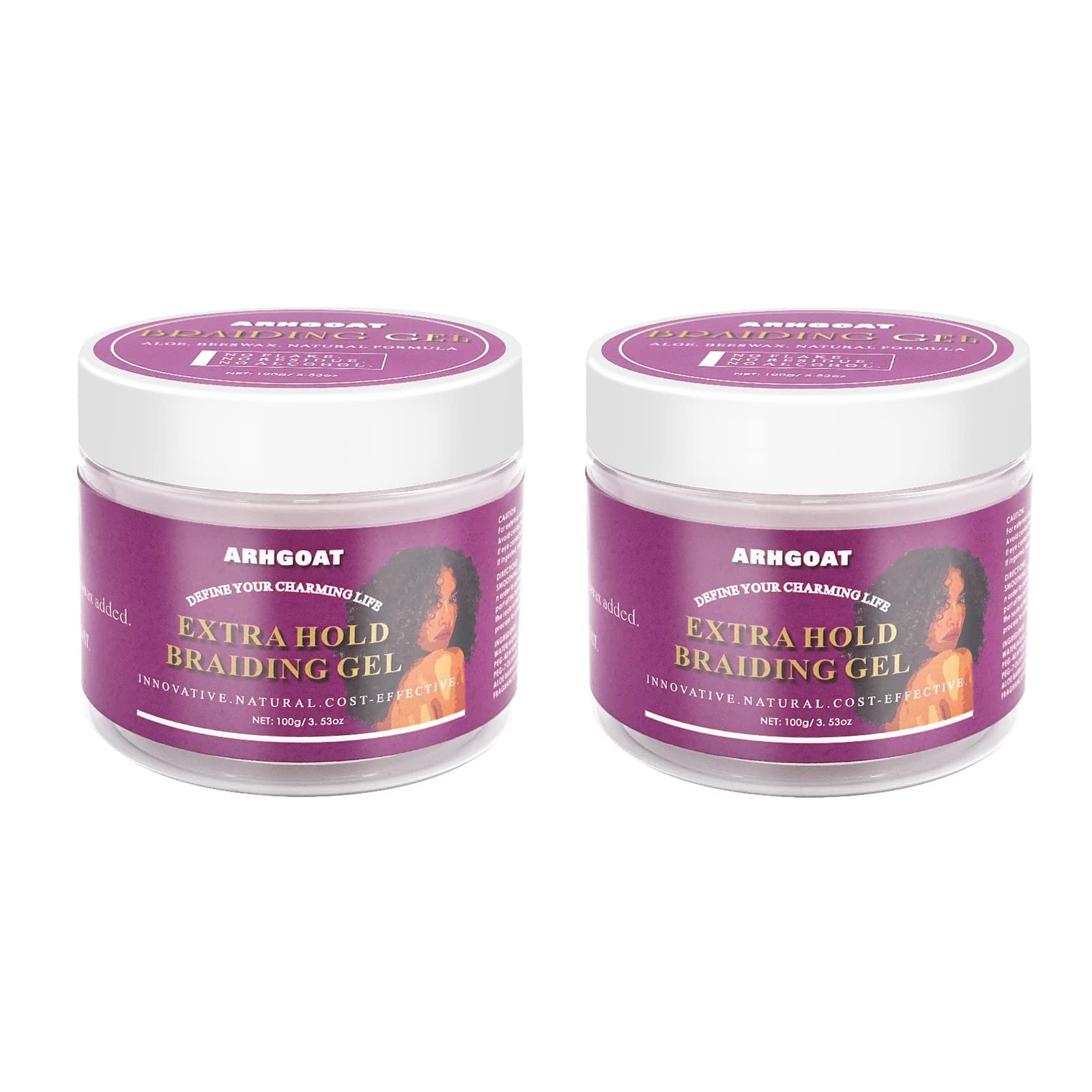 Buy Braiding Gel for Dreadlock Locs Hair Extreme Strong Hold Attractive Scent No Flake Long