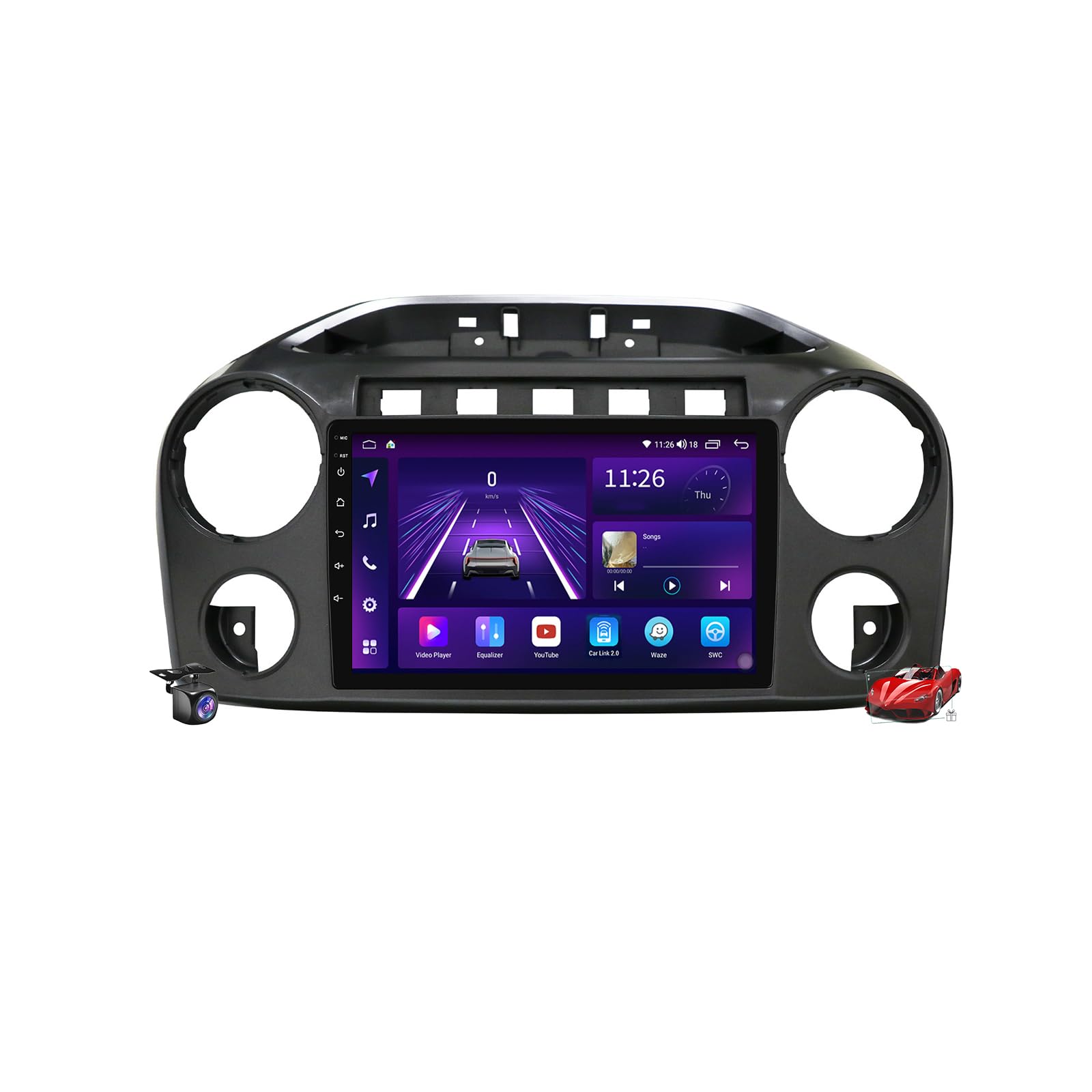 ,M6 plus 2,Android 15 Radio 2 Din Stereo z 4G WiFi Carplay Android Auto dla Amarok 2010-2015 Upgrade Touch Screen GPS Navi 10'' MP5 Multimedia Odtwarzacz wideo FM BT Odbiornik