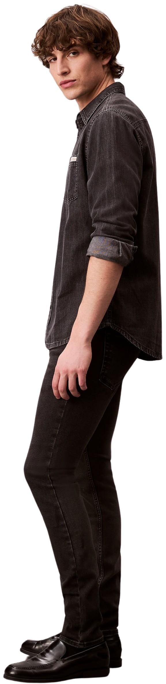 Calvin Klein Uomo Jeans Essential Black Skinny Fit