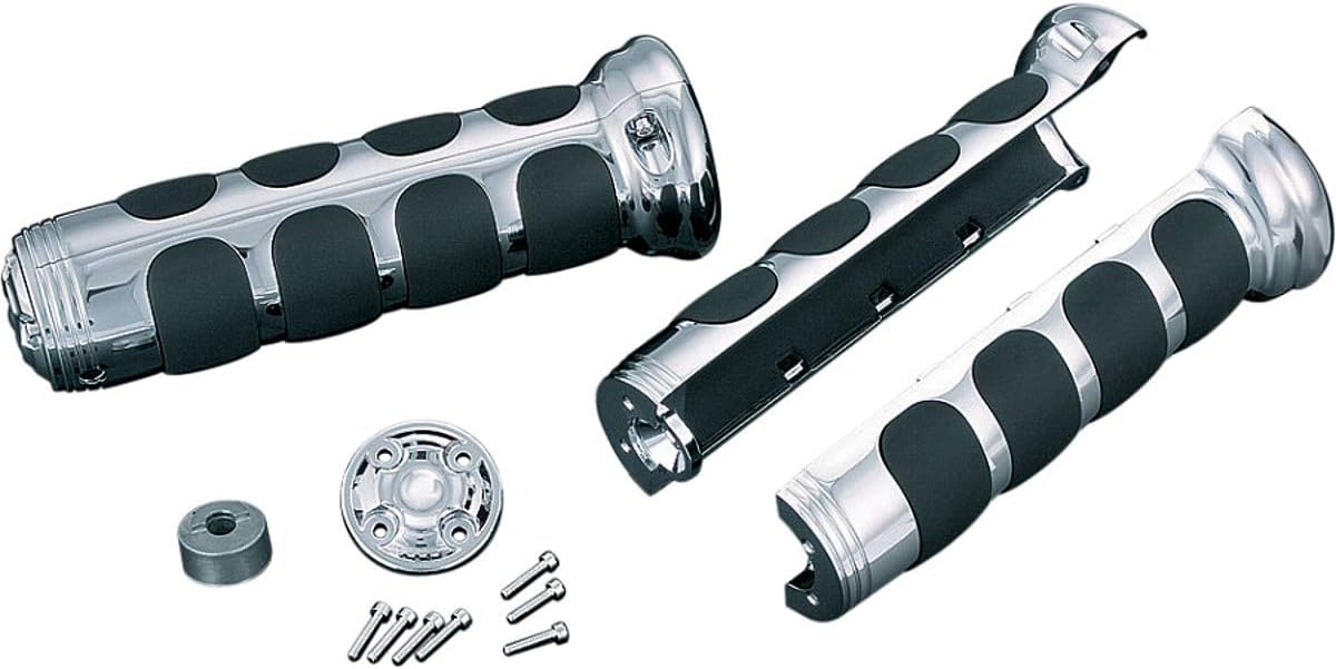 Kuryakyn ISO Grips For Stock Heated Grips (CHROME) Togo | Ubuy