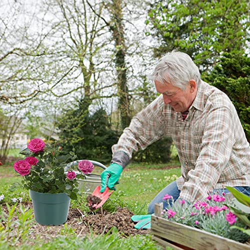Daperci Inches Nursery Pot Plant Grow Sturdy Flower Pots In Bulk Price 20P Green #TOP1