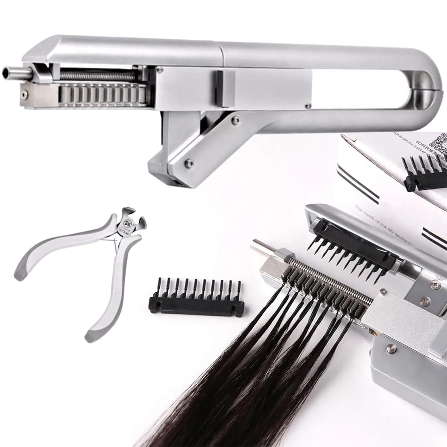 Generic 6D Hair Extensions Machine kit,1st Generation 10