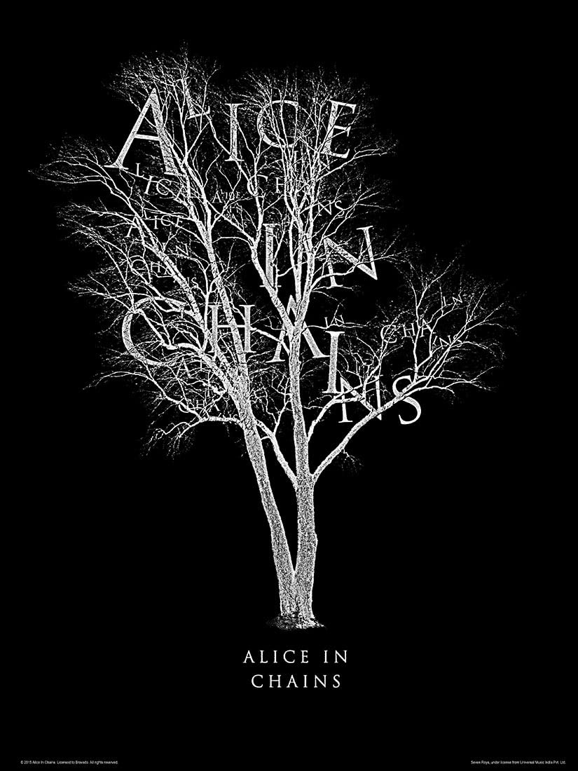 Artangle Bravado Alice In Chains Tree 12 X 16 inches Small Poster