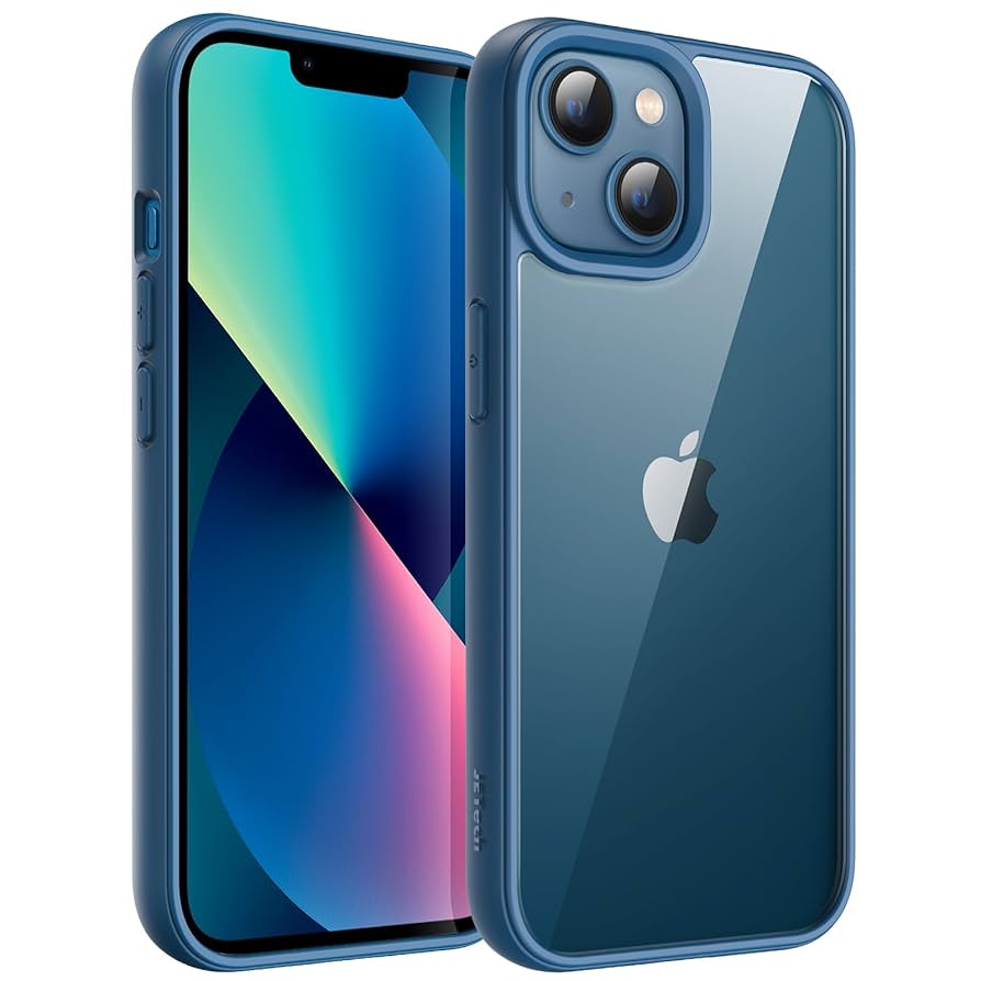 iPhone 14/13 用 ケース 6.1インチケース(ダークブルー) iPhone 14/13 用 ケース 6.1インチケース(ダークブルー) DECODED
