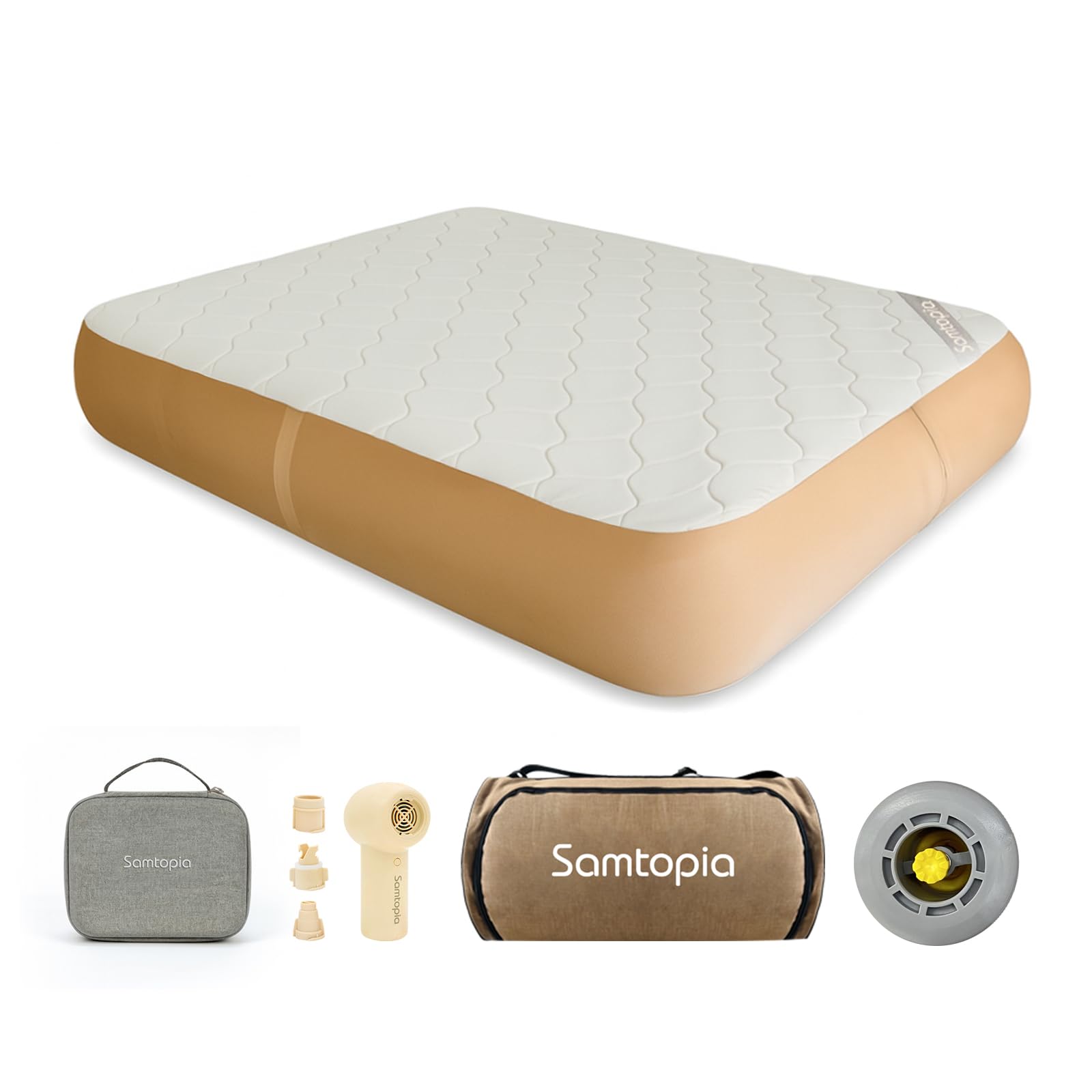 【美品】Samtopia エアーベッド シングル ポンプ付き tpu00003.jpg