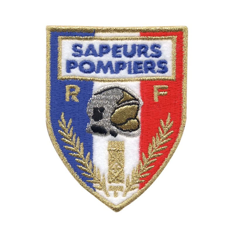 OPEX ECUSSON FEUTRE POMPIERS DOS AUTO-AGRIPPANT