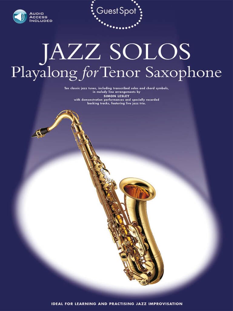 Guest Spot for Tenor Saxophone: Jazz Solos