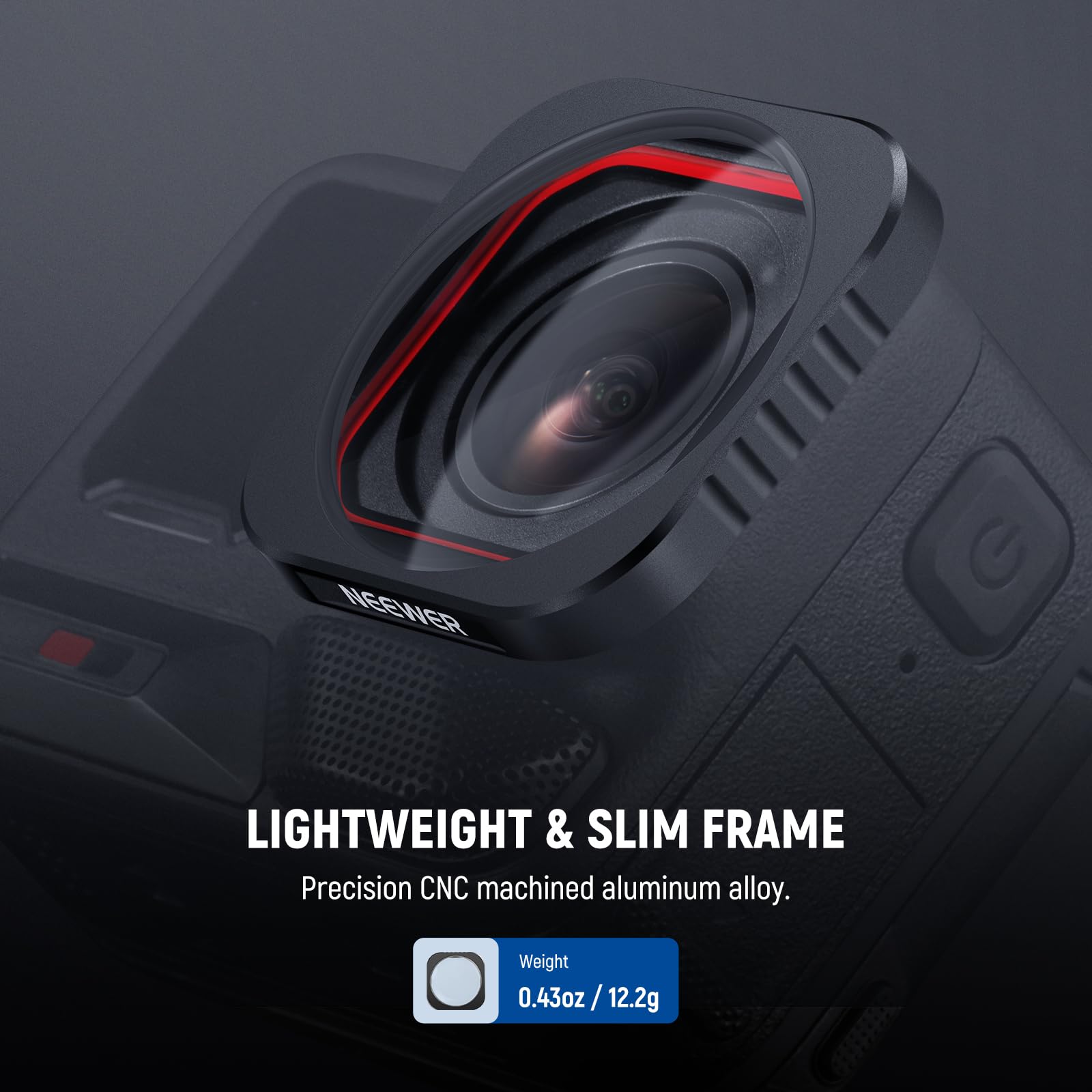 NEEWER Obiettivo Macro 10X Compatibile Insta360 Ace Pro Ace Pro 2 LS-C40
