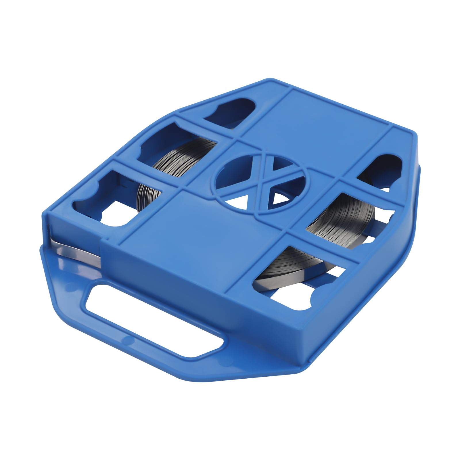 Oaxxr Metal Steel Cable Ties 12Mm X 0.5Mm, 1 Roll 30M For Bundling Cables, Signs, Ducts, Heavy Duty Use, Industrial Grade Wire For Construction, Transport & Energy Sector