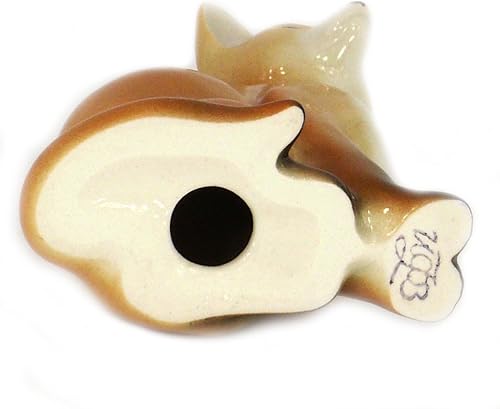 Miniatura 4 de Figura coleccionable de porcelana Lomonosov de zorro rojo sentado